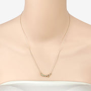 Bids.com 0.28 Carat Genuine Peridot .925 Sterling Silver Necklace Necklaces