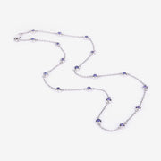 Bids.com 1.80 Carat Genuine Tanzanite .925 Sterling Silver Necklace Necklaces