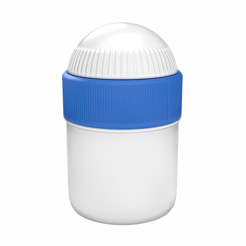 Medisca SAMIX 50 mL Compounding Jar, White with Blue Lid, Pack of 10 Science & Laboratory