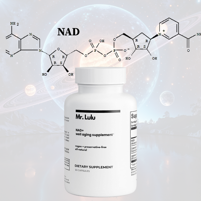 Mr. Lulu Skincare NAD+ Well Aging  Supplement