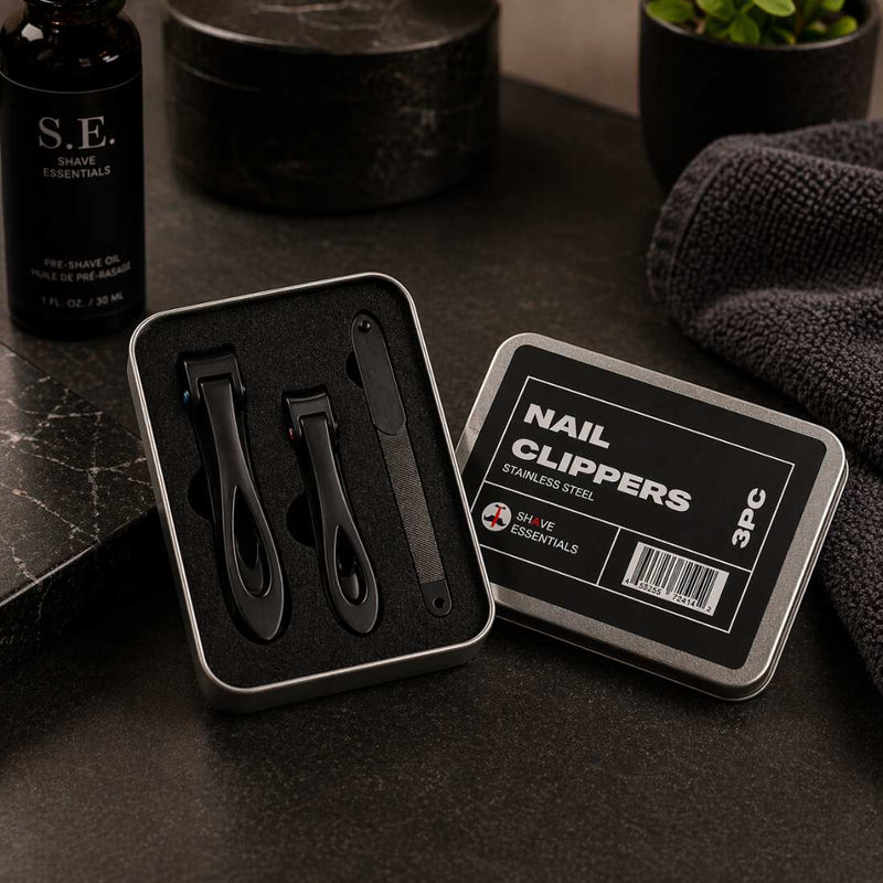 Shave Essentials Nail Clipper Set Nail Clippers