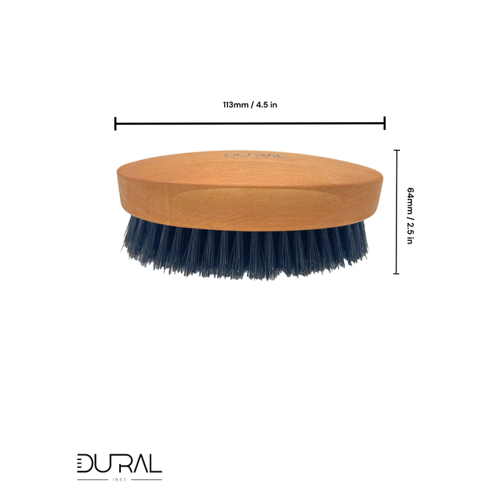 Dural Pear wood XL soft beard brush with wild boar bristles