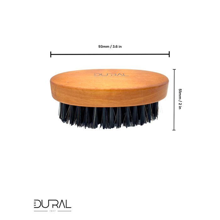 Dural Pear wood beard brush - Halal compliant