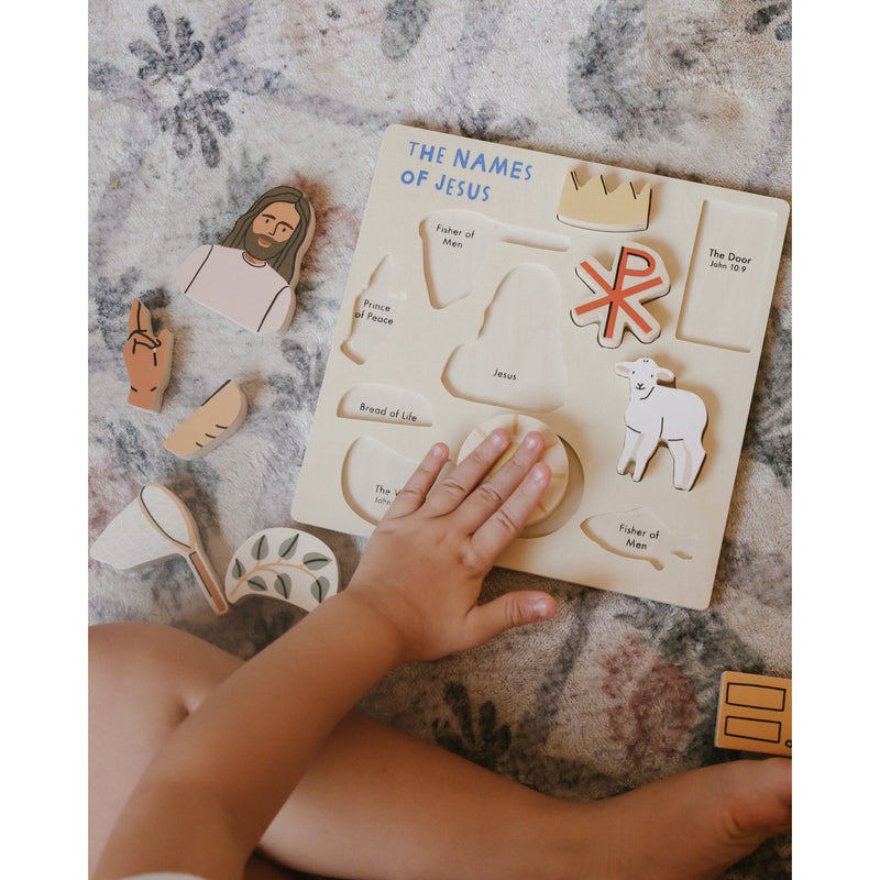 Be A Heart Jesus Wooden Puzzle puzzle Gray