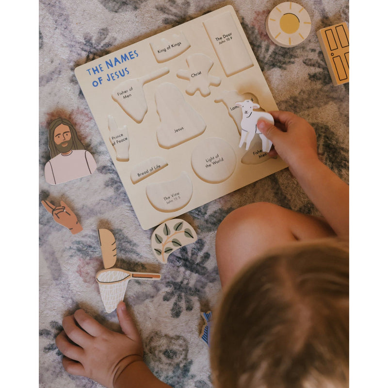 Be A Heart Jesus Wooden Puzzle puzzle Gray
