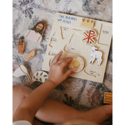 Be A Heart Jesus Wooden Puzzle puzzle Gray