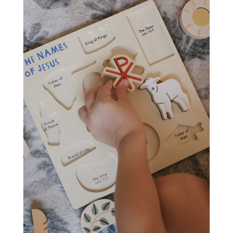 Be A Heart Jesus Wooden Puzzle puzzle Gray