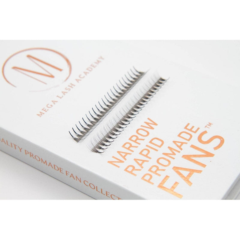 Mega Lash Academy Narrow 6D Rapid Promade Fans® - 1050 Fans Promade Fans