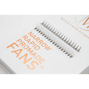 Mega Lash Academy Narrow 8D Rapid Promade Fans® - 1050 Fans Promade Fans