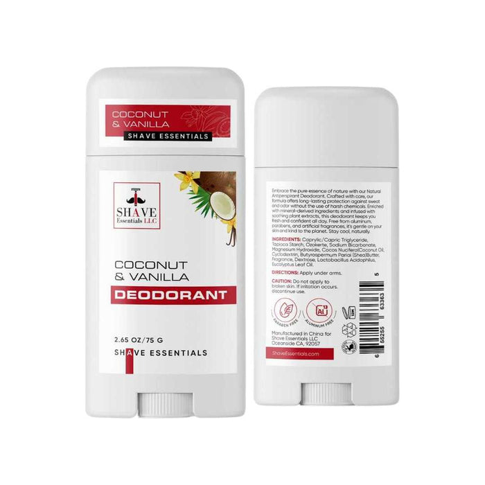Shave Essentials - Natural Deodorant / Antiperspirant 2.65oz