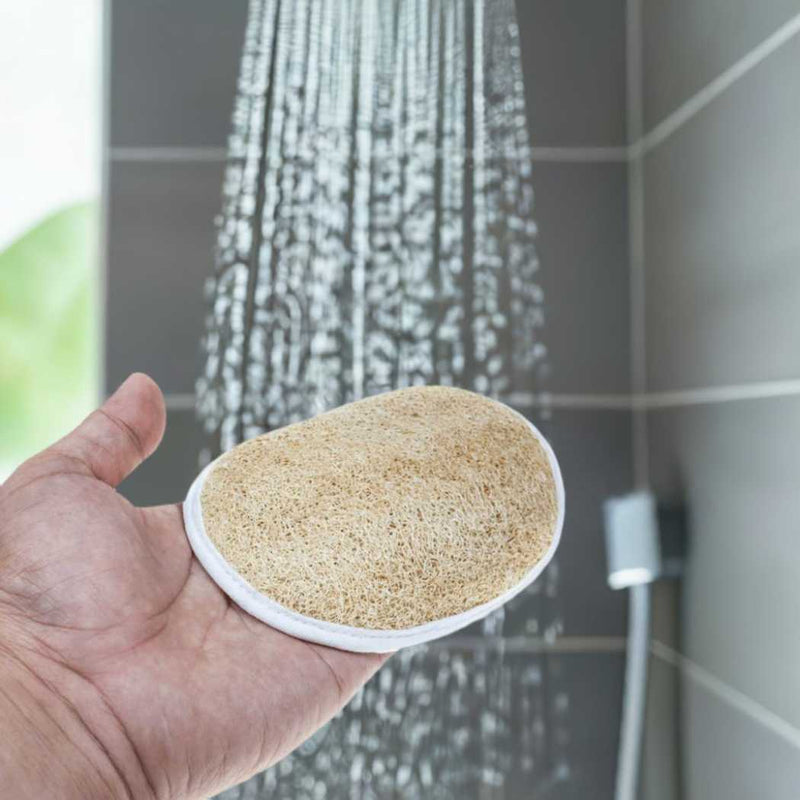 Shave Essentials Natural Loofah Shower Sponges, Brushes & Scrubs