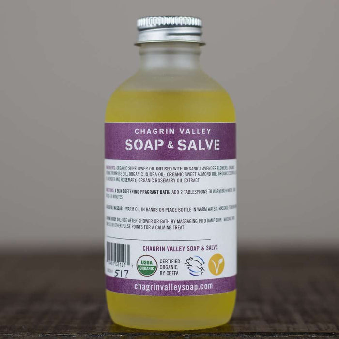 Chagrin Valley Soap & Salve - Bath & Body Oil: Lavender Rosemary
