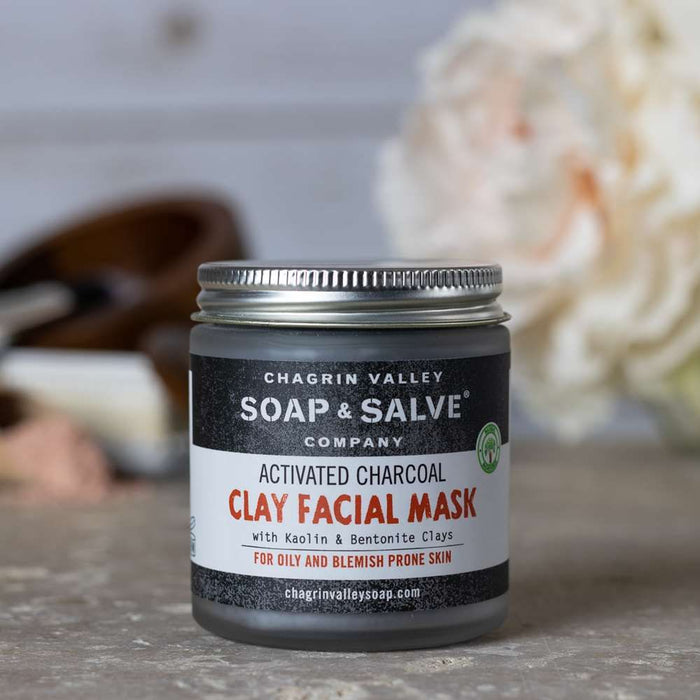 Chagrin Valley Soap & Salve - Clay Face Mask: Activated Charcoal