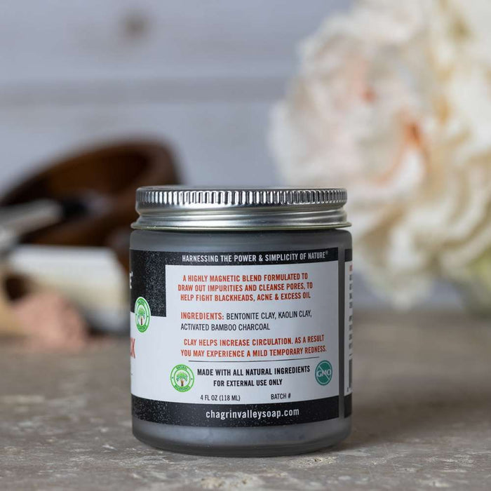 Chagrin Valley Soap & Salve - Clay Face Mask: Activated Charcoal