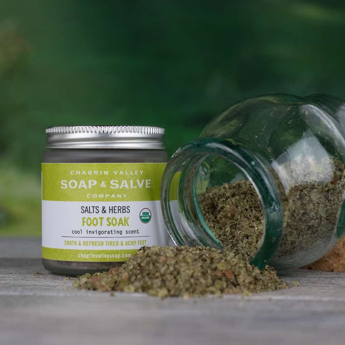 Chagrin Valley Soap & Salve - Bath Salt: Salts & Herbs Foot Soak