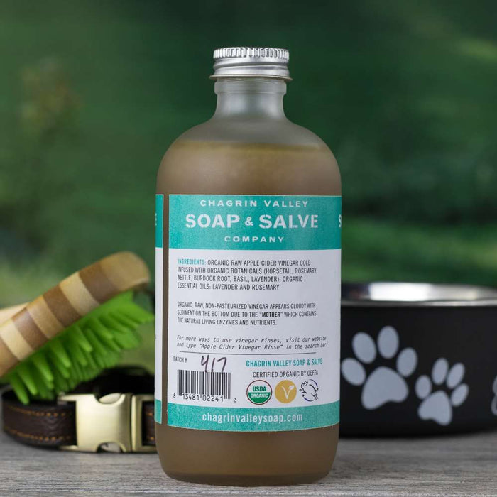 Chagrin Valley Soap & Salve - Apple Cider Vinegar Rinse Concentrate: Fresh Fur