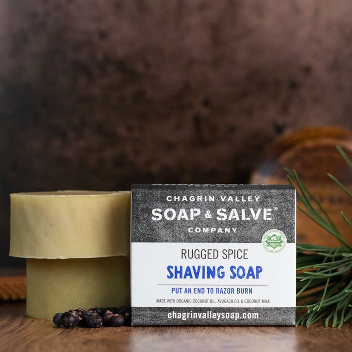 Chagrin Valley Soap & Salve - Shaving Soap: Rugged Spice