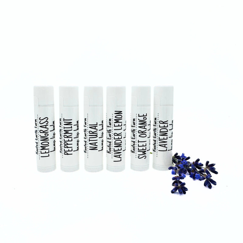 Rooted Earth Farm + Apothecary Natural Lip Balm Lip Balms + Tints