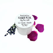 Rooted Earth Farm + Apothecary Flower Petal Clay Face Mask Face Masks + Scrubs