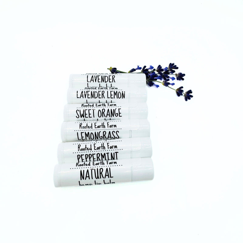 Rooted Earth Farm + Apothecary Natural Lip Balm Lip Balms + Tints