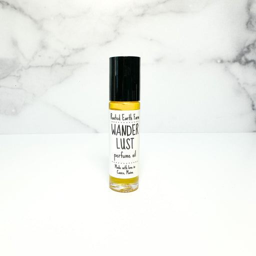 Rooted Earth Farm + Apothecary Wanderlust Perfume Oil Organic Perfumes