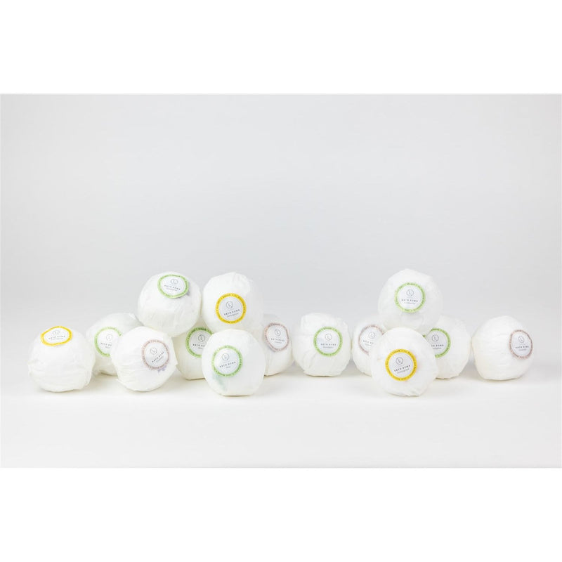 Lizush Bath Bombs Gift Box, Set of 14 Big 100% Natural Relaxing Bath Bombs BATH BOMBS