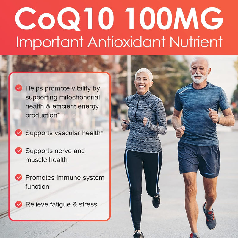 Nature Target CoQ10 Softgel, 100mg, 120 Softgels CoQ10