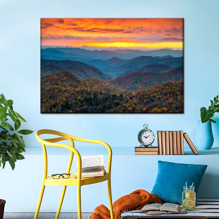 Blue Ridge Parkway Fall Wall Art