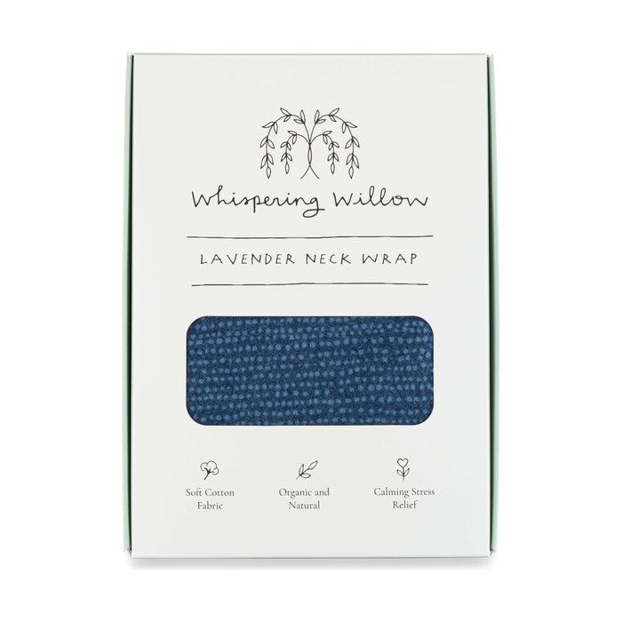Whispering Willow - Deep Blue Lavender Neck Wrap 12oz. 