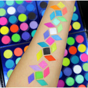 Rude Cosmetics City of Neon Lights - 24 Vibrant Pigment & Eyeshadow Palette Eyeshadow Palette