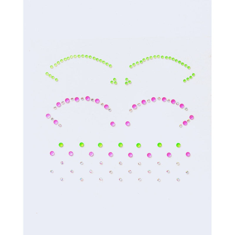 Lunautics Neon Face Gem - Cut Crease Face Jewel Face Jewel