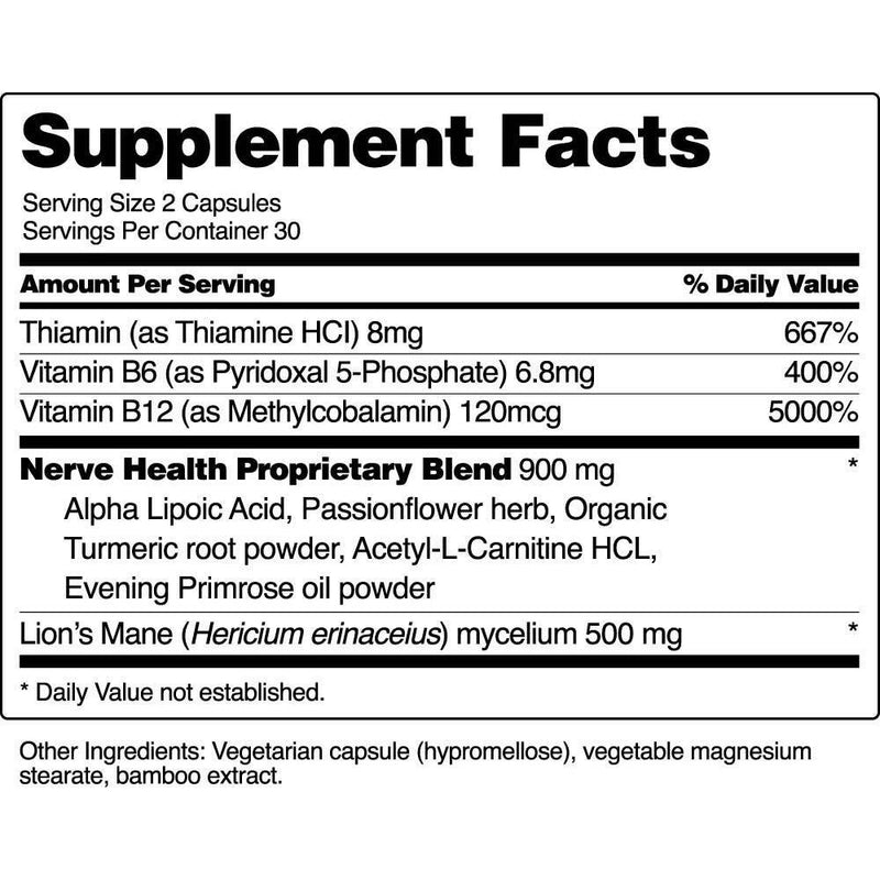 Snap Supplements Nerve Health