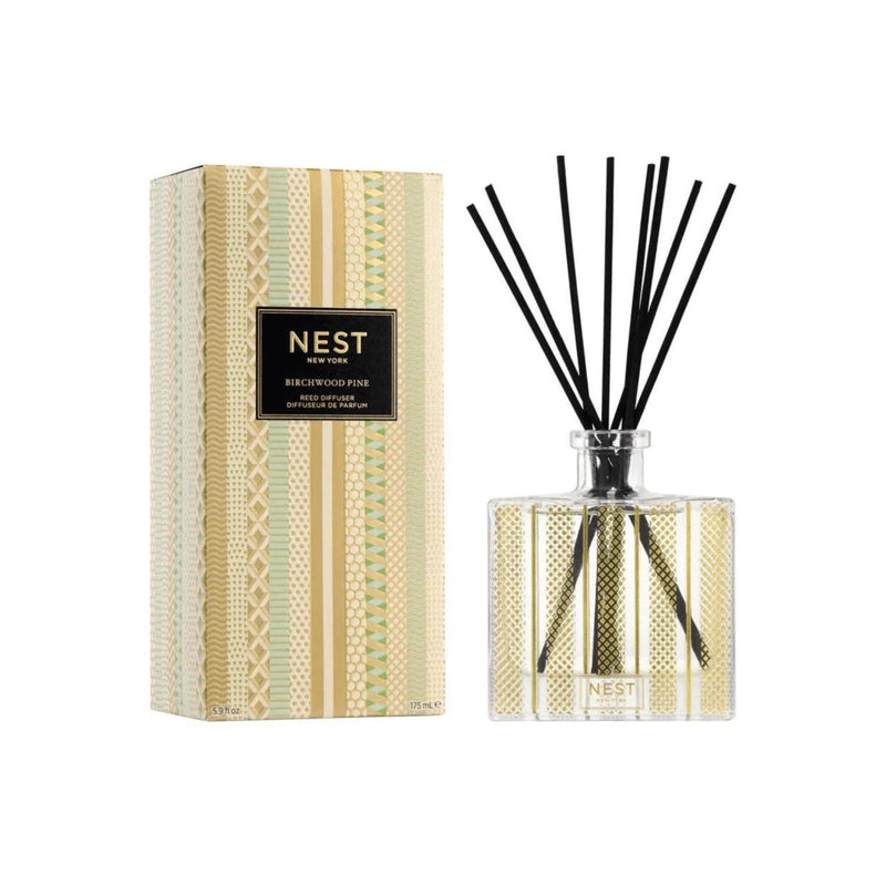 Nava Beauty Nest New York Birchwood Pine Reed Diffuser 175 mL Fragrance White Smoke