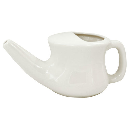 Paavani Ayurveda Ceramic Neti Pot | Ayurvedic Nasal Cleansing Tool for Sinus Health simple