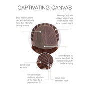VIP Extensions NEW! CAPTIVATING CANVAS Wig