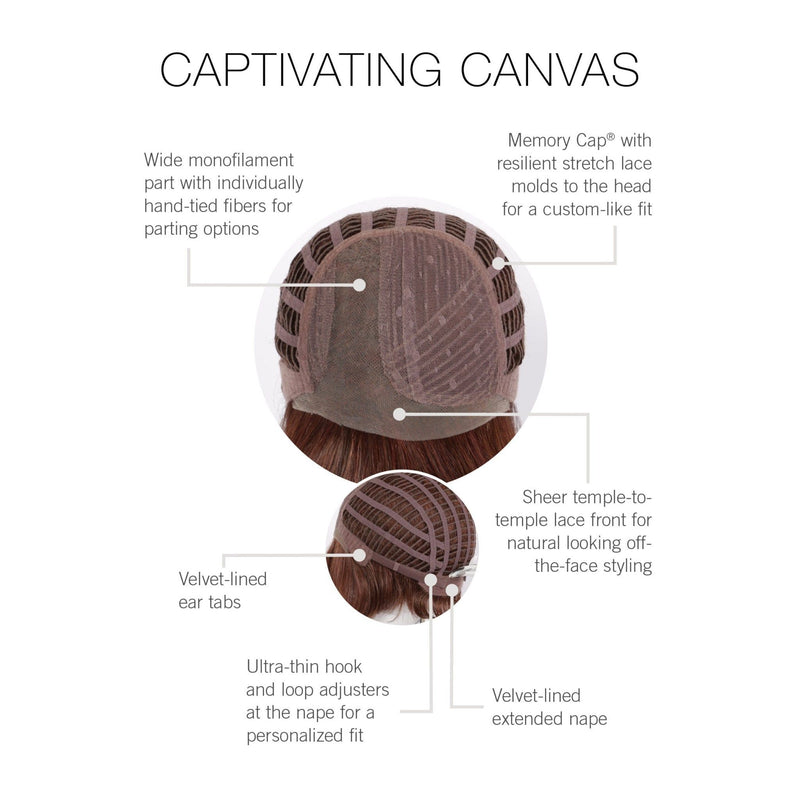 VIP Extensions NEW! CAPTIVATING CANVAS Wig