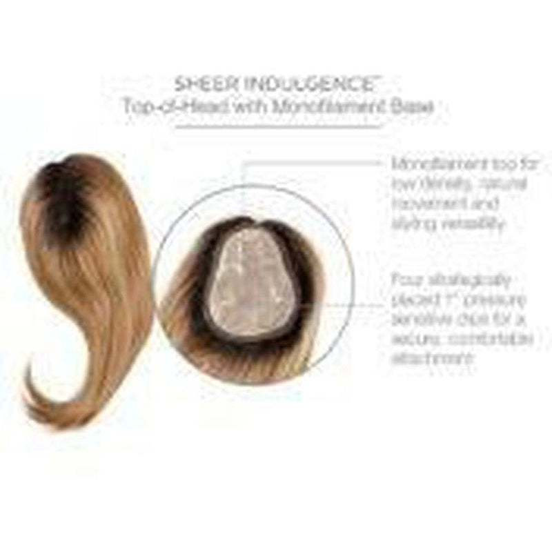 VIP Extensions NEW! GO ALL OUT 16” - Top Piece by Raquel Welch Hair Topper