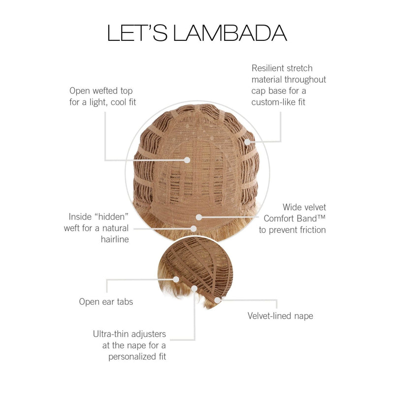 Eva Gabor Let's Lambada Wig GL6-30