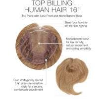 VIP Extensions NEW! Top Billing Human Hair 16″ Hair Topper