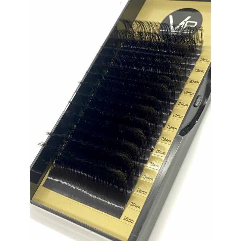 VIP Extensions NEW VIP FAUX MINK XL - 14 LINES 19-25mm - 2 LINES PER SIZE Lashes Extensions