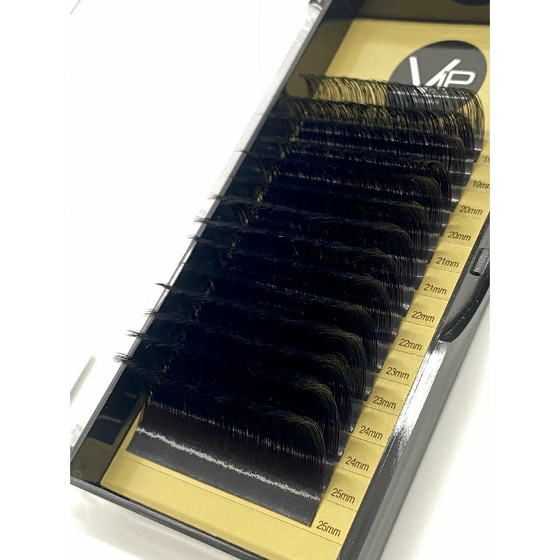VIP Extensions NEW VIP FAUX MINK XL - 14 LINES 19-25mm - 2 LINES PER SIZE Lashes Extensions