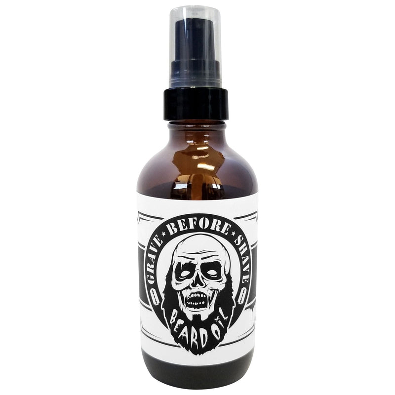 Grave Before Shave 4oz. BIG BOTTLE OF GRAVE BEFORE SHAVE™  BEARD OIL Beard Oil
