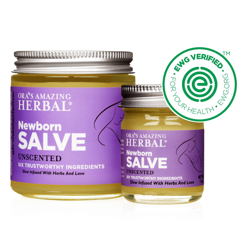 Ora's Amazing Herbal Newborn Salve, Calendula Ointment For Babies