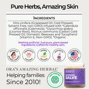 Ora's Amazing Herbal Newborn Salve, Calendula Ointment For Babies