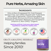 Ora's Amazing Herbal Newborn Salve, Calendula Ointment For Babies