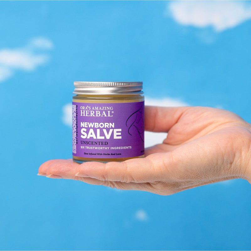 Ora's Amazing Herbal Newborn Salve, Calendula Ointment For Babies