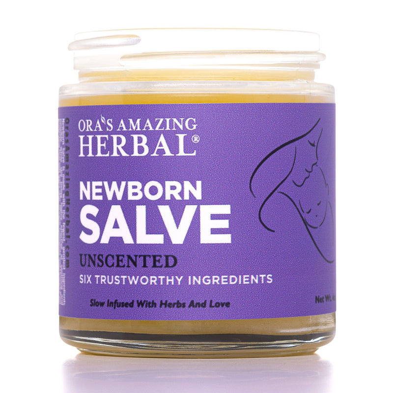 Ora's Amazing Herbal Newborn Salve, Calendula Ointment For Babies