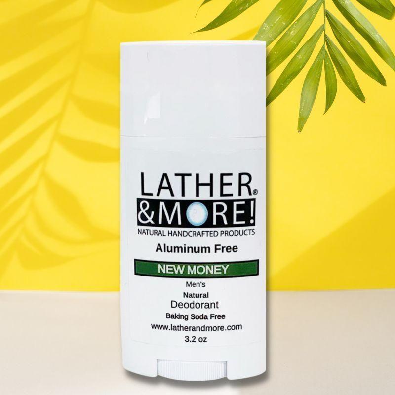 Lather and More! New Money Men's Natural Deodorant deodorant