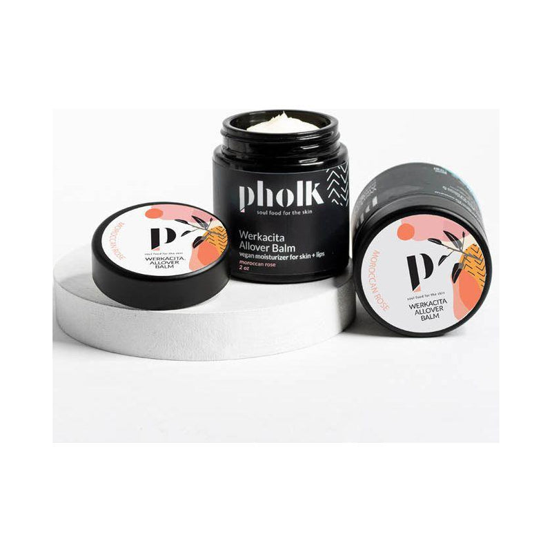 pholk beauty Moroccan Rose Werkacita Allover Balm