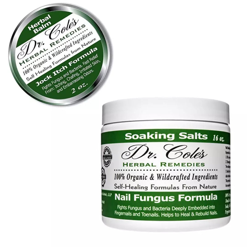COLEHERBALS 13 - Dr. Cole's Organic Nail Fungus Salts Formula Herbal